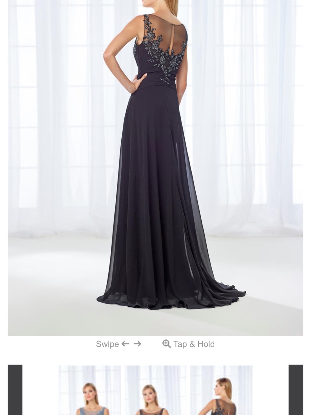 Mon Cheri Black Gown